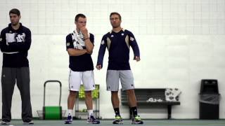 Matt Dooley – The Team Bond  Notre Dame Mens Tennis [upl. by Ennirac]