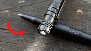 5 Best Tactical Pens with flashlight for Self Defense [upl. by Easter]