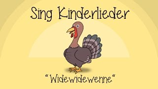 Widewidewenne  Kinderlieder zum Mitsingen  Sing Kinderlieder [upl. by Fuld205]