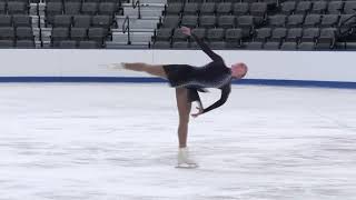 Jamiesen Cyr  Senior Women Short Program  2025 Eastern Sectional Singles Final [upl. by Anirod]