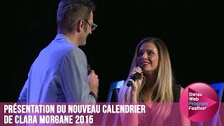 Présentation du nouveau calendrier de Clara Morgane 2015 [upl. by Melia]