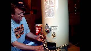 No Hot Water  How to Replace a Thermocouple [upl. by Kemme]