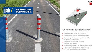 Beton montażowy błyskawiczny  Baumit Gala Fix  BAUMIT [upl. by Halona]