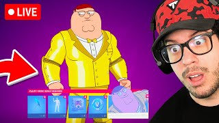 Unlocking GOLD PETER GRIFFIN in FORTNITE Chapter 5 [upl. by Duile401]