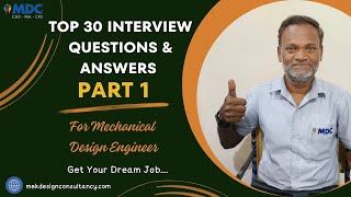 Mechanical design Engineer interview questions amp answers  Tamil design interview  MDC ENGG [upl. by Cleary]