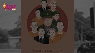 Myanmar Martyrs Day July 19 1947 [upl. by Ayamat]