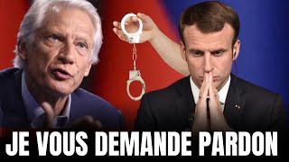 DOMINIQUE DE VILLEPIN MET EN GARDE LA FRANCE  MACRON EST LE VRAI ENNEMIE [upl. by Merwin]