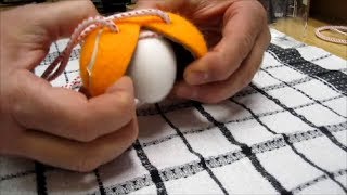 How to scramble eggs in the shell with a tennis ball [upl. by Ocram]