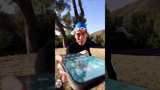 Phone Hack in Question Is Your Phone Really Water Resistantfunny viralvideo shorts live [upl. by Olathe]