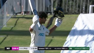 Strong batting day to open Test  DAY 1 HIGHLIGHTS  BLACKCAPS v South Africa  Bay Oval [upl. by Sara]