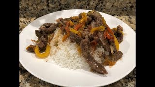 Pepper Steak and Rice  Pepper Steak Recipe  Southern Smoke Boss [upl. by Barth]