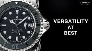 Steinhart Ocean 1 Black Ceramic for Gnomon [upl. by Marquis]