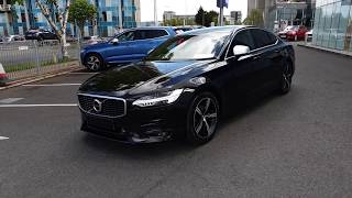 2019 Volvo S90 RDesign D4 190hp Automatic Heated Sport Seats [upl. by Nahsez]