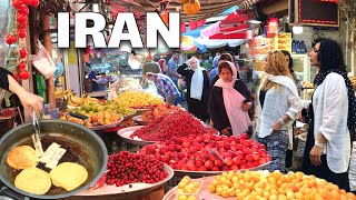 Street Food Reshteh Khoshkar in Iran  Rasht Bazaar  Bandar Anzali Free Zone [upl. by Herculie]