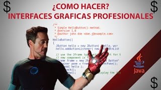 Como Hacer una Interfaz Gráfica Profesional en JAVA con NetBeans [upl. by Lorilee557]