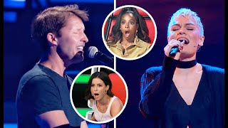 Celebrities Prank The Voice Coaches With Unexpected Audition [upl. by Bradman915]