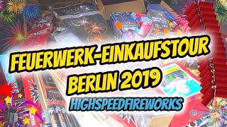 FEUERWERK EINKAUF 2019 mit KNALLTRAUMA und PLANET in BERLIN [upl. by Elocn530]