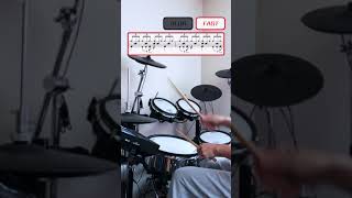 Drum Beat 10  HalfTime Shuffle Groove with Ghost Notes [upl. by Eussoj]