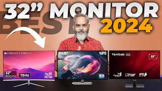 Best Budget 32 inch Monitor 2024 [upl. by Hareemas]