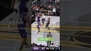 Anthony Edwards went off against the kings to secure the win in OT 🐺 hottopic nba basketball [upl. by Kristy]