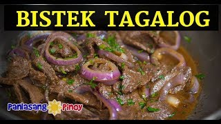 Bistek Tagalog  Beefsteak  Filipino Beef Steak Recipe [upl. by Charbonnier]