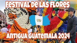 festival de las flores antigua Guatemala 4k viralvideo turismo trading parati fyp viajes [upl. by Pebrook]