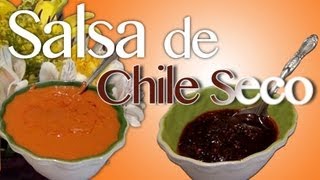 Salsa de chile seco  al estilo de la abuela [upl. by Lil]