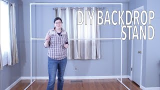 DIY PVC Backdrop  Party Planning How Tos [upl. by Thorndike]