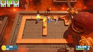 Overcooked All You Can Eat  Story 1 Intro Apocalypse 1 player Score 581 [upl. by Alletniuq]