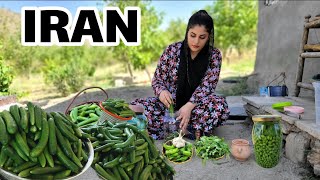 IRAN URMIA CITY RECİPE OF MAKİNG pickled cucumbermy house tour [upl. by Alva]