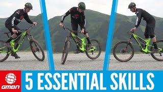 Five Essential Skills To Master On Your Mountain Bike [upl. by Anaitit]