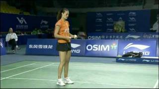 Semi Final Session 2  WS  Tine Baun vs Saina Nehwal  WSS Finals11 [upl. by Corena]