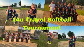 14u Travel Softball Vlog 🥎  Holiday World [upl. by Wilterdink485]