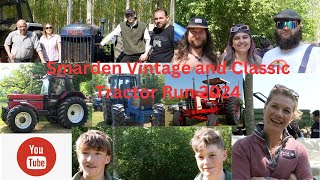 Smarden Vintage and Classic Tractor Run 2024 part 1 [upl. by Otsenre]