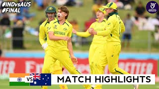 India vs Australia Under 19 World Cup 2024 Final Highlights 2024  IND vs AUS Highlights [upl. by Dey]