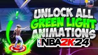 How To Unlock All Green Animations In 2k24 ✅ [upl. by Mahala]