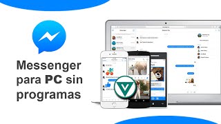 COMO TENER FACEBOOK MESSENGER PARA PC SIN PROGRAMAS [upl. by Lasorella]