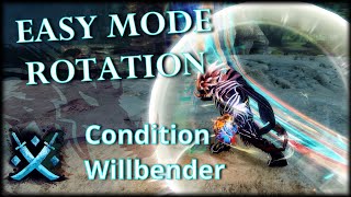 Guild Wars 2 Easy Rotation  Condition Willbender 38k DPS [upl. by Lukin]