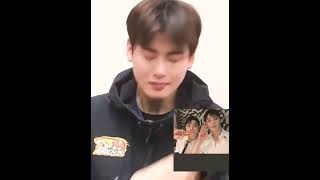 eunwoo reacting to moonbins last live  🤧 shortfeed moonbin eunwoo [upl. by Ttennaj427]