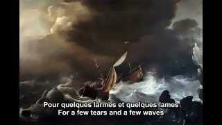 Lamour cest comme les bateaux  Sylvie Vartan  French and English subtitlesmp4 [upl. by Aicat800]