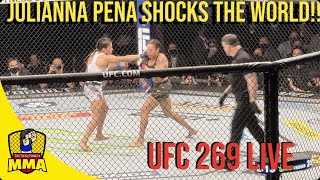 Julianna Peña submits Amanda Nunes in the 2nd round UFC 269UFC 277 [upl. by Suzie]