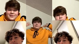 Jeremy Ray Taylor amp Wyatt Oleff  Instagram Live Stream  12 February 2019 [upl. by Orelu372]