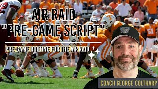 Game Day Air Raid PreGame Routine Explained [upl. by Elon]