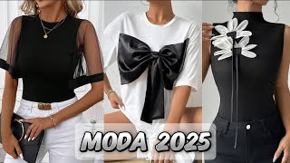 Blusas de moda 2025 Ouftis Para Chicas [upl. by Okir578]