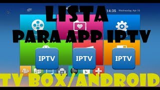 LISTA IPTV  MX PLAYER [upl. by Nnewg]