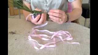 DIY Tutoriel  Fuseaux de lavande [upl. by Etteloiv]