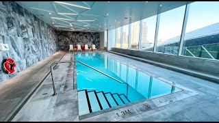 EXTRAORDINARY HOTEL in EDMONTON  Full Tour JW MARRIOTT EDMONTON ICE DISTRICT  LUXURY TRAVEL [upl. by Gwen]