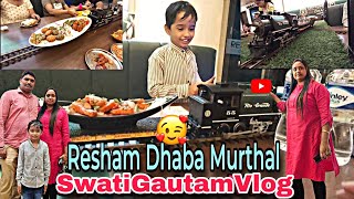 Best Dhaba In Murthal❤️👌  Biggest Parantha Of Murthal  Resham Da Dhaba [upl. by Suoicul499]