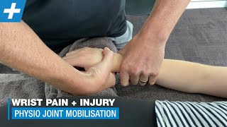 Wrist Pain and Injury Part 1 Physio Mobilisation  Tim Keeley  Physio REHAB [upl. by Cutlor]