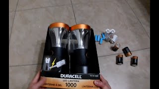 DURACELL 1000 LUMEN LANTERNS  Costco [upl. by Putnem]